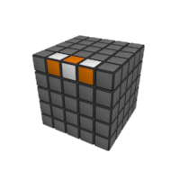 Как собрать кубик Рубика 5x5 - Шаг 3 